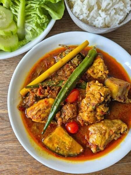 Chicken Asam Pedas Spicy