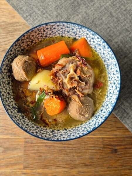 Oxtail soup