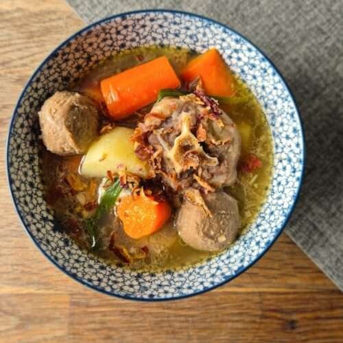 Oxtail soup
