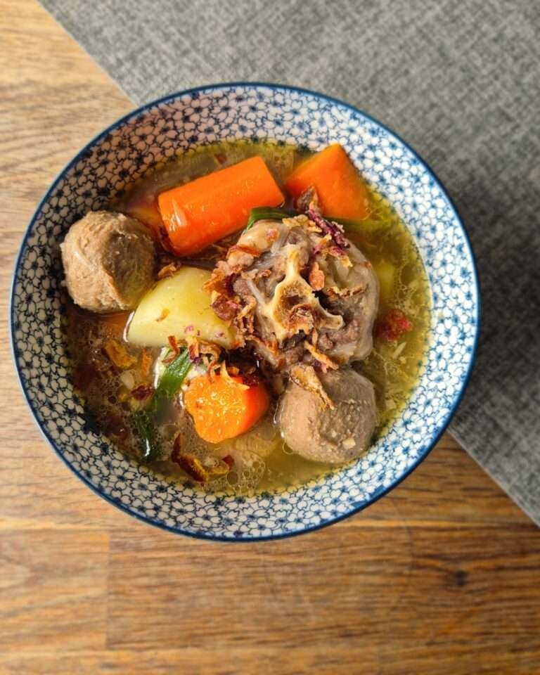 Oxtail soup